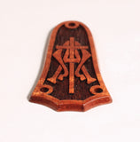 Tay 3 hole Alpha & Omega, Solid Koa
