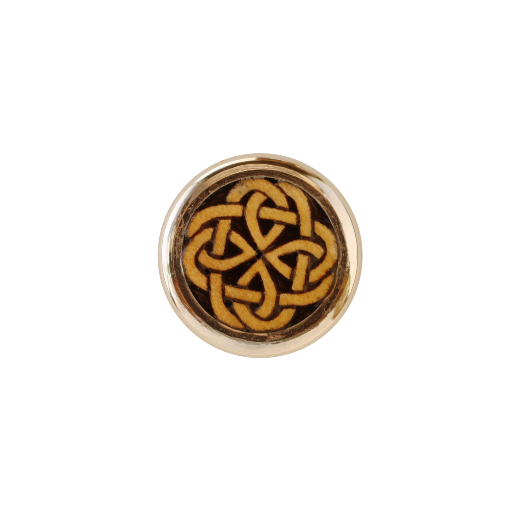 Strap But Gold Celt Hearts Lg