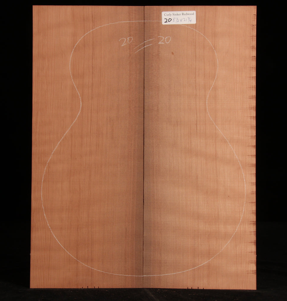 Curly Sinker Redwood Top 20