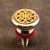 Strap But Silver Rosette Lg