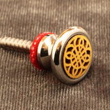 Strap But Silver Rosette Lg