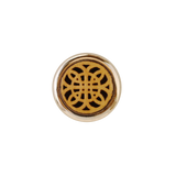 Strap But Gold Rosette Lg