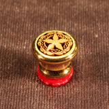 Strap But Gold West Star Lg