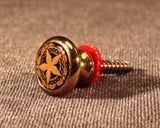 Strap But Gold West Star Lg