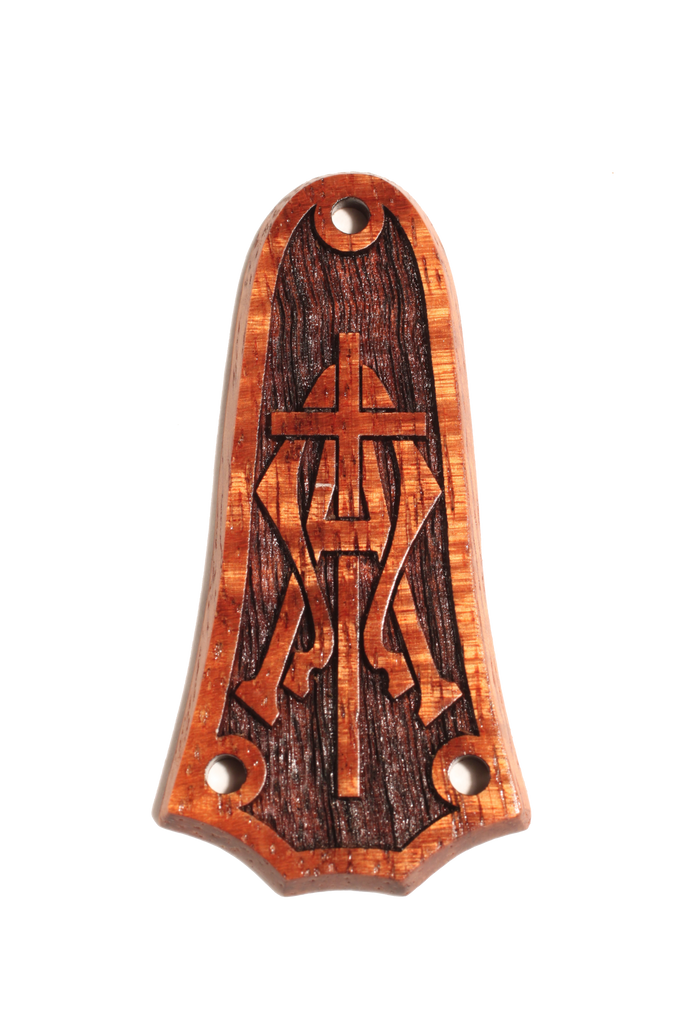 Tay 3 hole Alpha & Omega, Solid Koa
