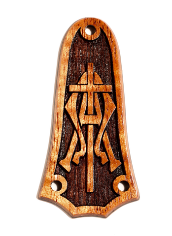 Tay 3 hole Alpha & Omega, Koa, Laminated