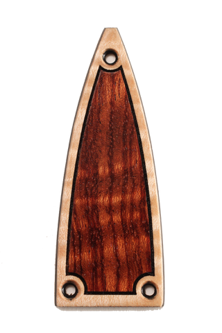 TRC U Contour inset Bubinga & Maple Lam