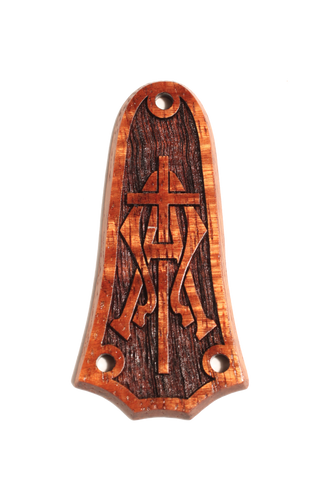 Tay 3 hole Alpha & Omega, Solid Koa